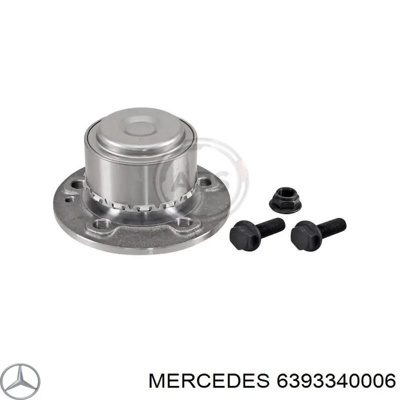 Купить 6393340006 Mercedes Подшипник задней ступицы