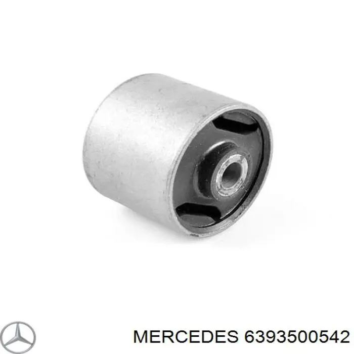 6393500542 Mercedes consola (travessa traseira de redutor traseiro)