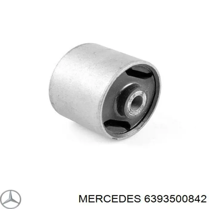 6393500842 Mercedes кронштейн (траверса заднего редуктора задняя)