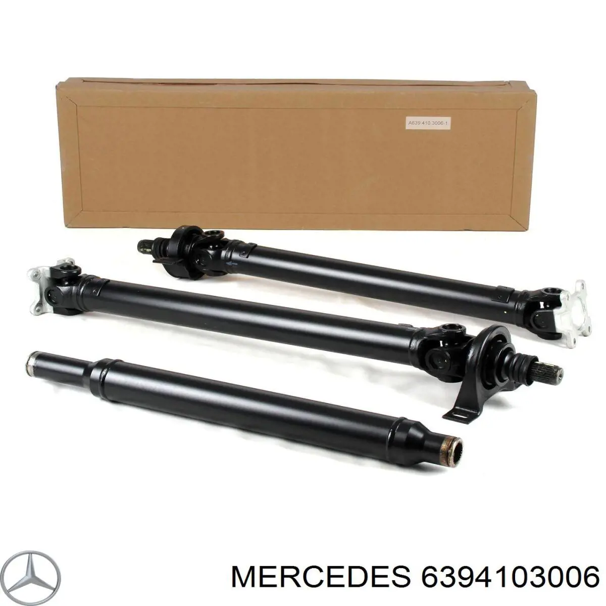 Вал карданный задний в сборе Mercedes 6394103006 цена, от 352.20 USD