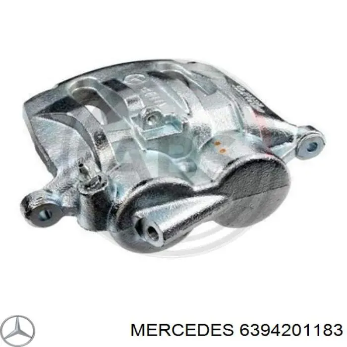 Суппорт тормозной передний правый 6394201183 Mercedes