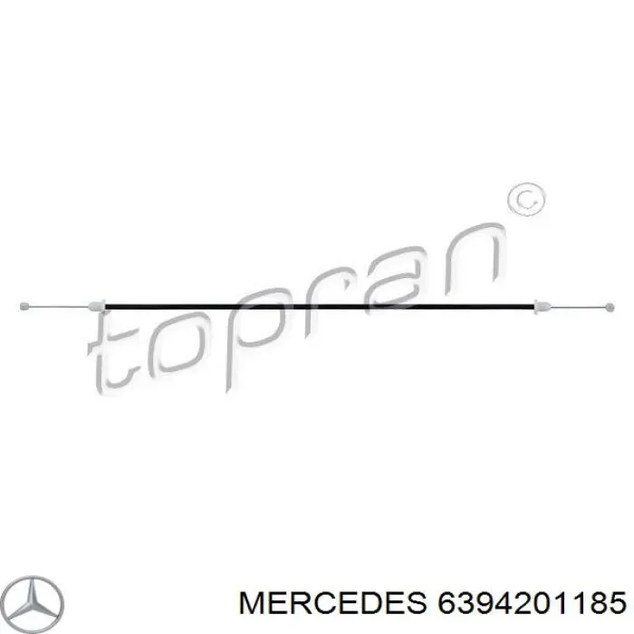 Передний трос ручника 6394201185 Mercedes