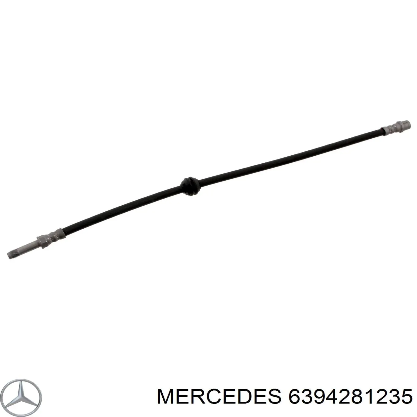 6394281235 Mercedes шланг тормозной передний