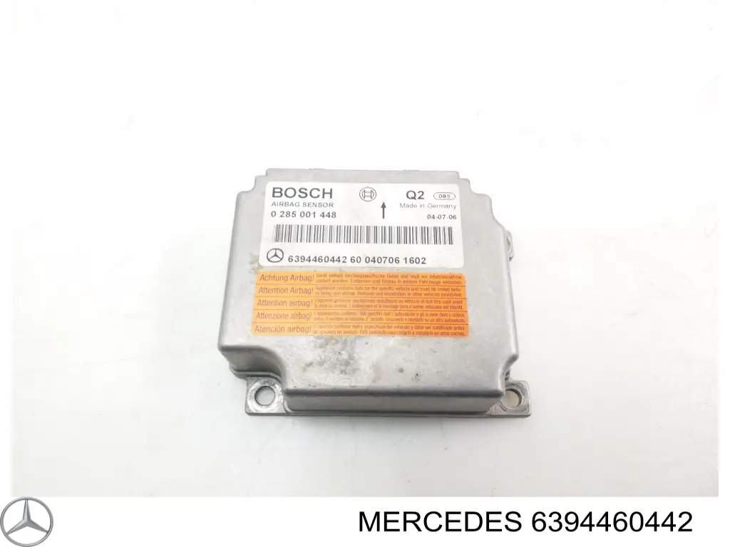 Блок управления airbag Mercedes 6394460442 цена, от 11.40 USD