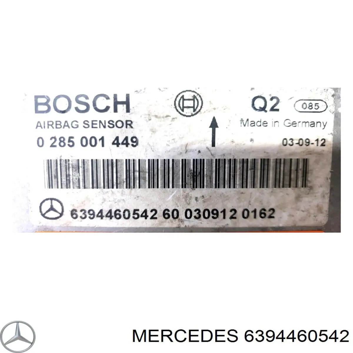 Блок управления airbag Mercedes 6394460542 цена, от 25.32 USD