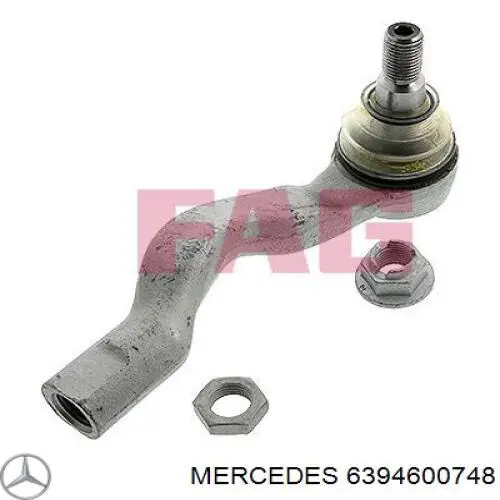 6394600748 Mercedes наконечник рулевой тяги внешний