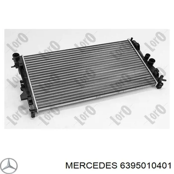 6395010401 Mercedes радиатор