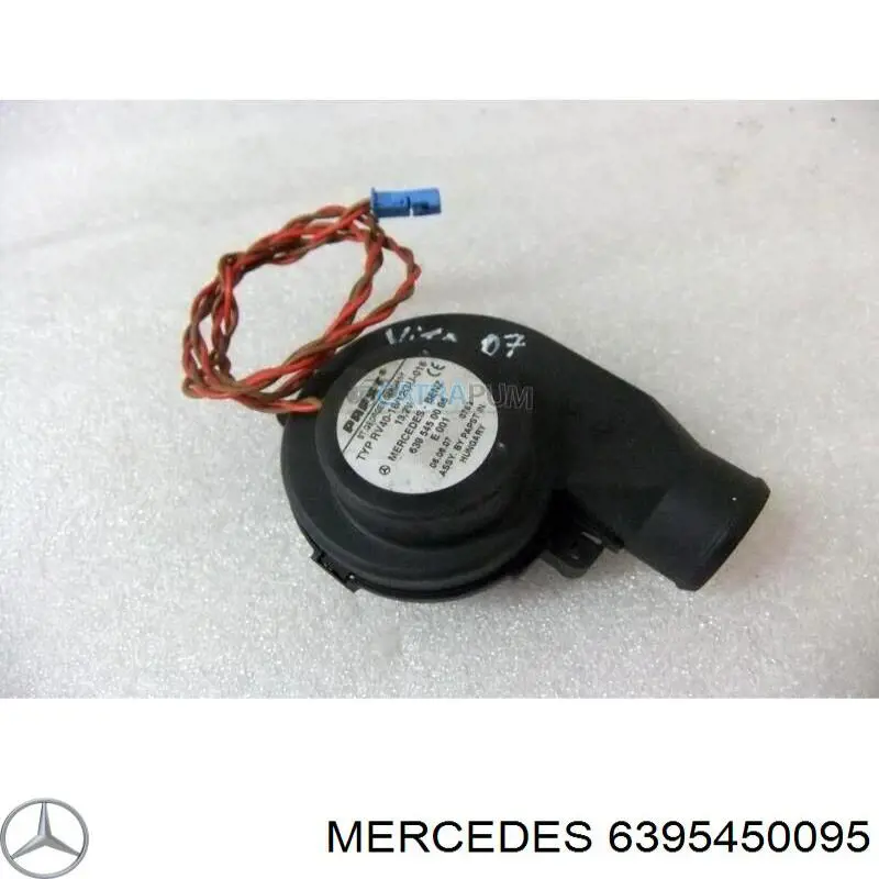 6395450095 MERCEDES Ventilador Caja De Fusible original y equivalente