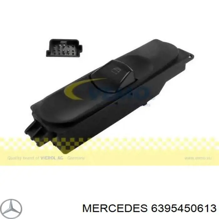 Купить 6395450613 Mercedes Кнопки переднего правого стекло подъемника