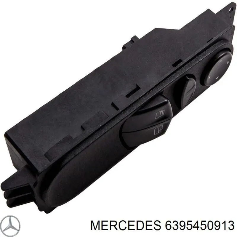 Кнопки переднего левого стеклоподъемника Mercedes 6395450913