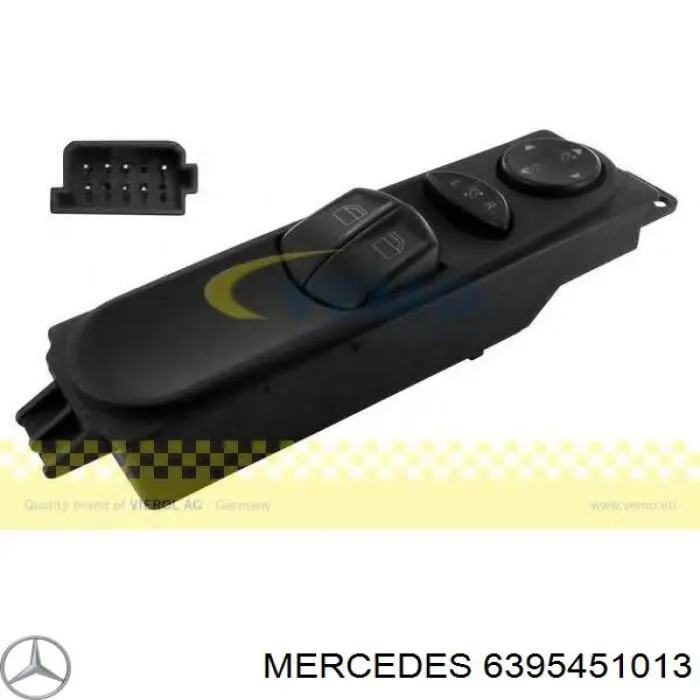 A6395451013 Mercedes кнопочный блок управления стеклоподъемником передний левый