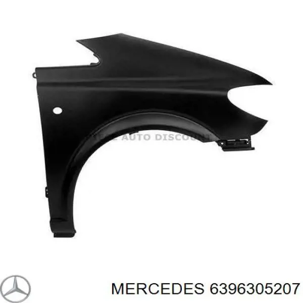 6396305207 Mercedes крыло переднее правое