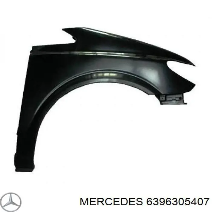 6396305407 Mercedes крыло переднее правое