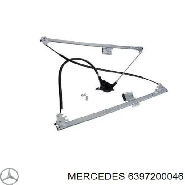 Механизм стеклоподъемника двери передней левой 6397200046 Mercedes