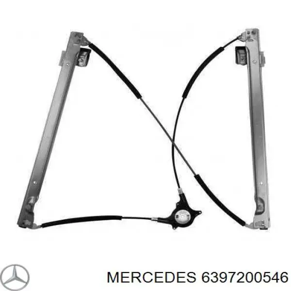 Купить 6397200546 Mercedes Стеклоподъемник (механизм перемещения стекла)