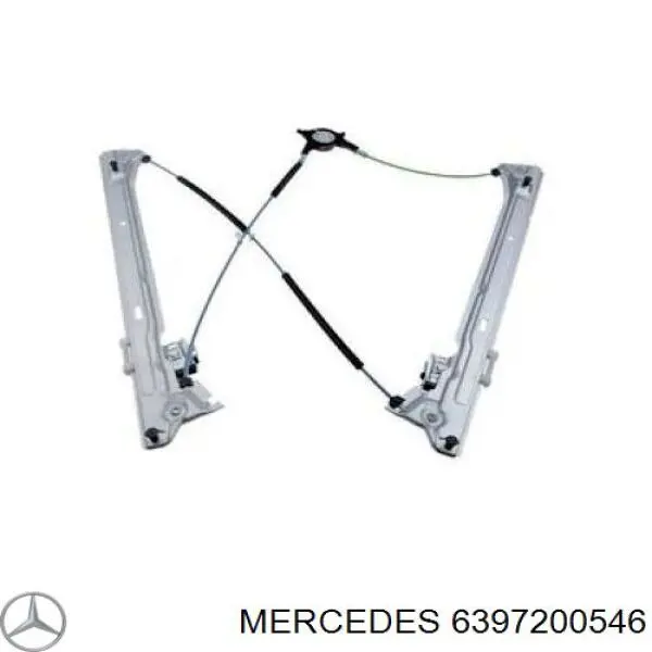6397200546 Mercedes механизм стеклоподъемника двери передней правой