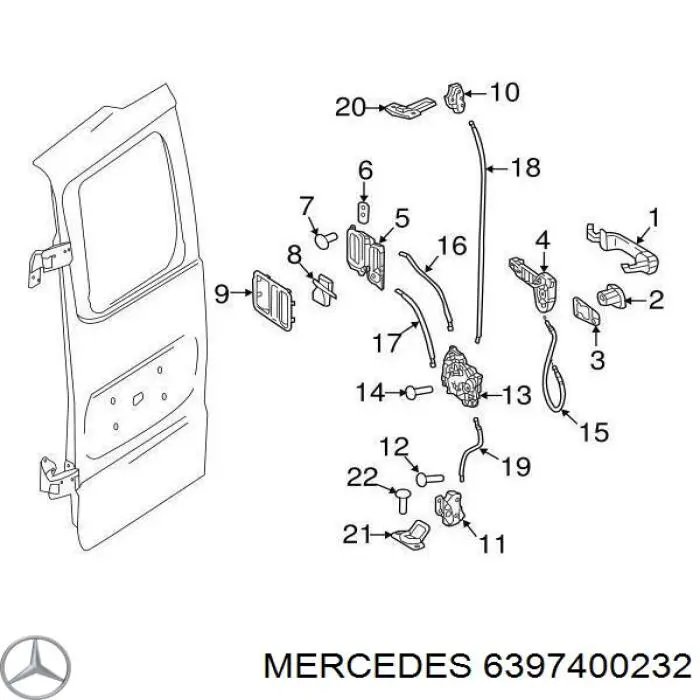 6397400232 Mercedes 