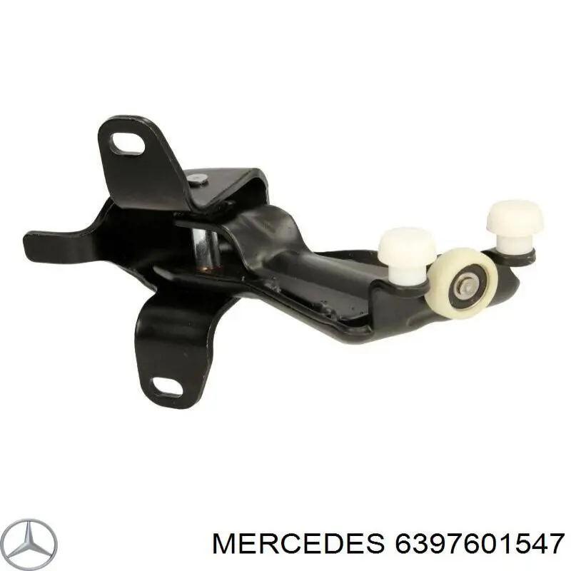Купить 6397601547 Mercedes Ролик двери боковой (сдвижной) правый центральный