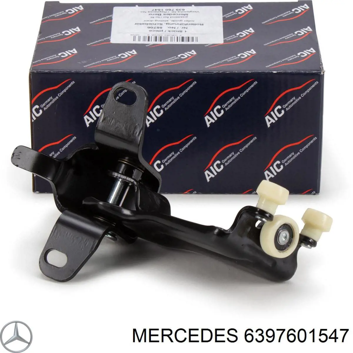 Ролик двери сдвижной правый центральный Mercedes 6397601547