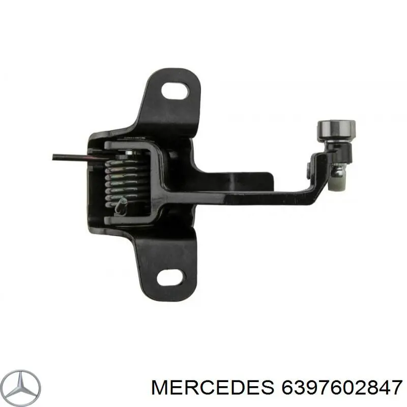 6397602847 Mercedes Ролик двери боковой (сдвижной) левый центральный