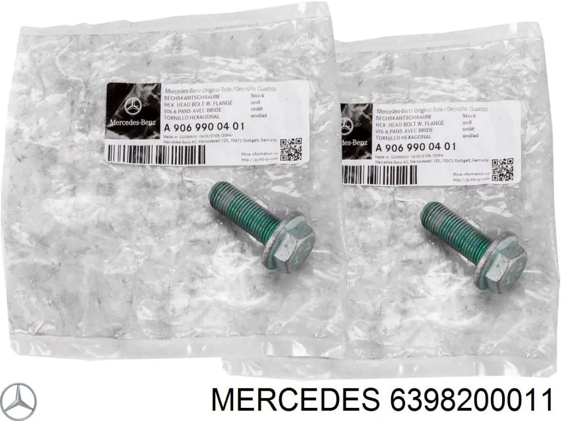 6398200011 Mercedes датчик закрывания дверей (концевой выключатель, сдвижной двери, на кузове)