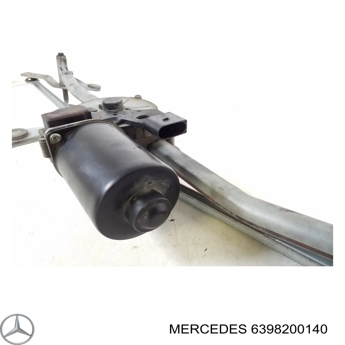 6398200140 Mercedes trapézio de limpador pára-brisas