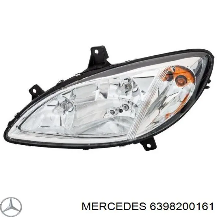 Фара левая Mercedes 6398200161 цена, от 42.95 USD