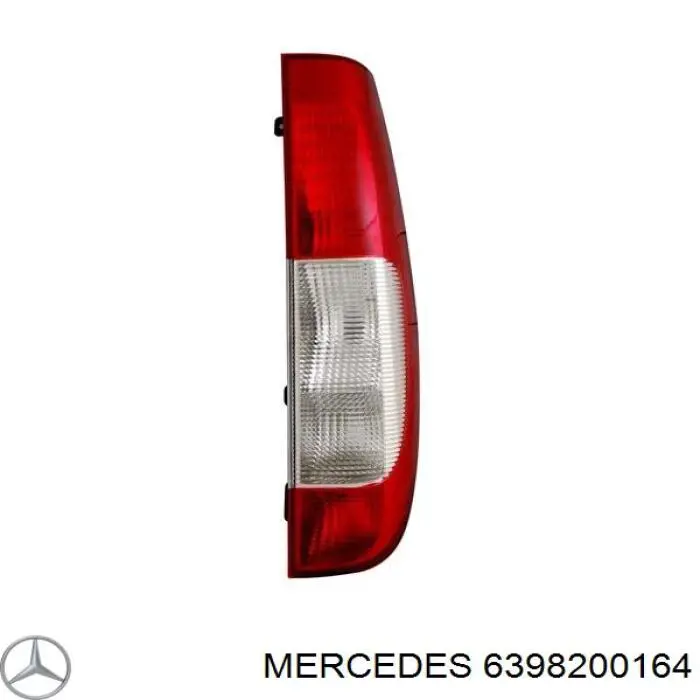 Фонарь задний левый 6398200164 Mercedes