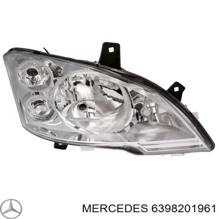 Купить 6398201961 Mercedes Фара основная правая