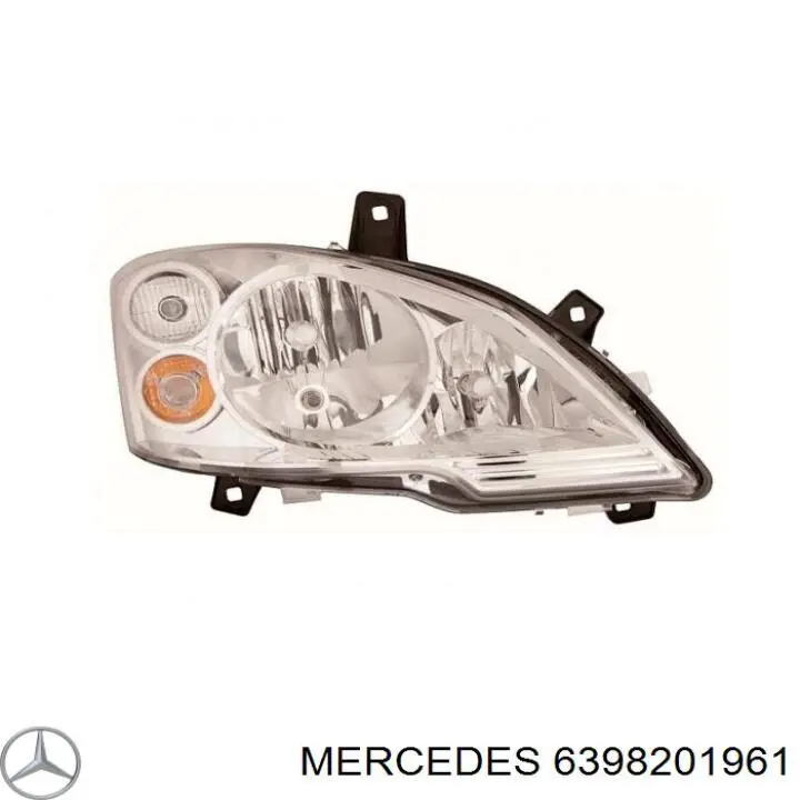 6398201961 Mercedes Фара передняя правая