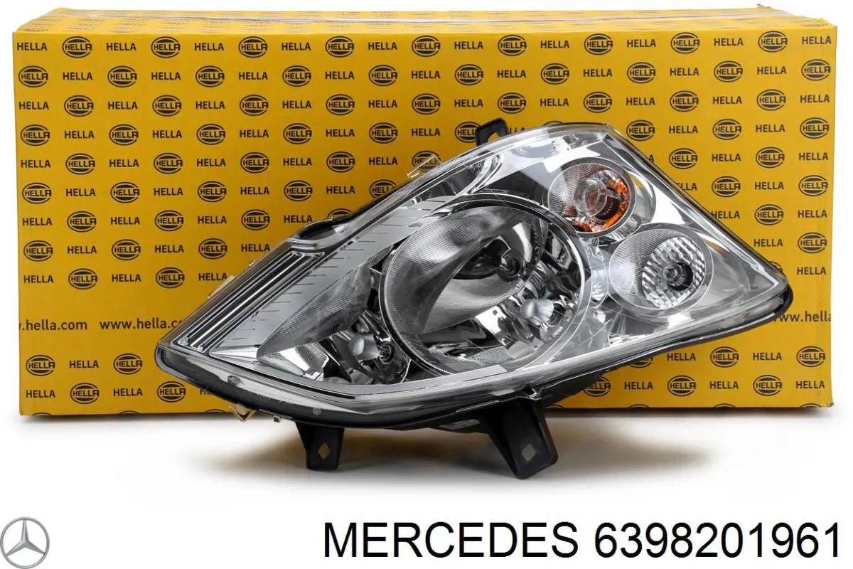 Правая фара 6398201961 Mercedes