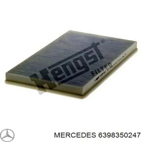 6398350247 Mercedes Внутрисалонный фильтр