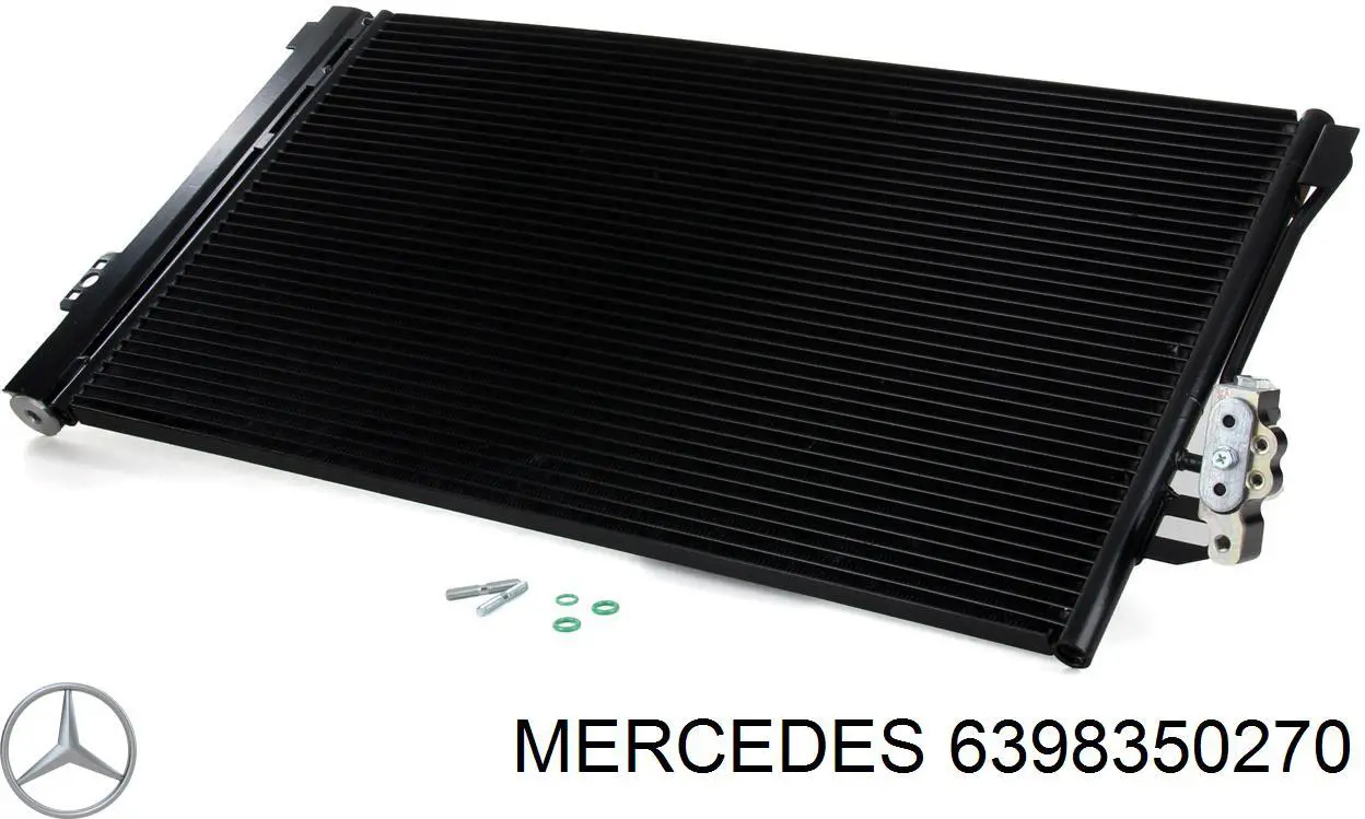 Купить 6398350270 Mercedes Радиатор системы охлаждения кондиционера