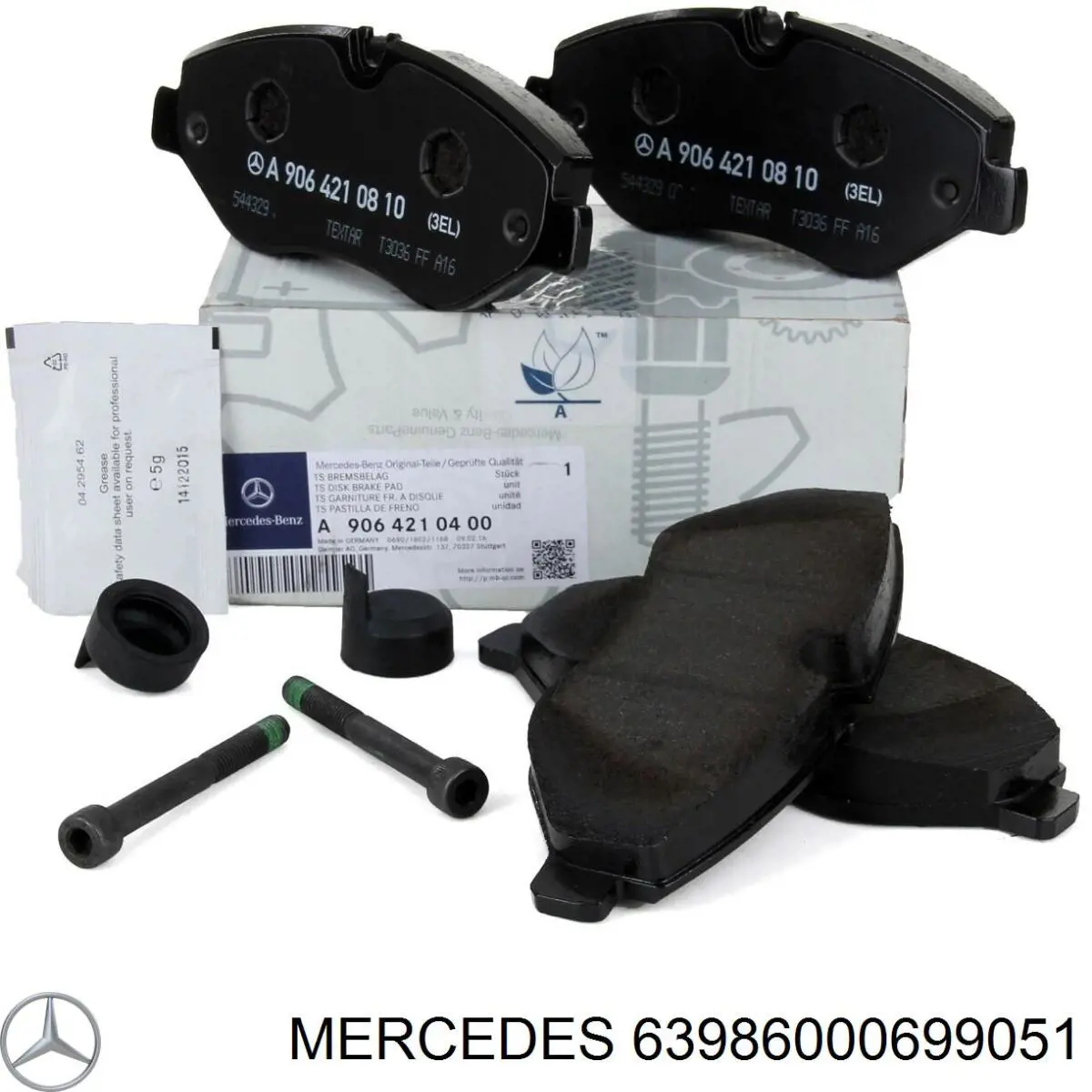 Купить A63986000699051 Mercedes Рычаг (замок) фиксации ремня безопасности передний левый