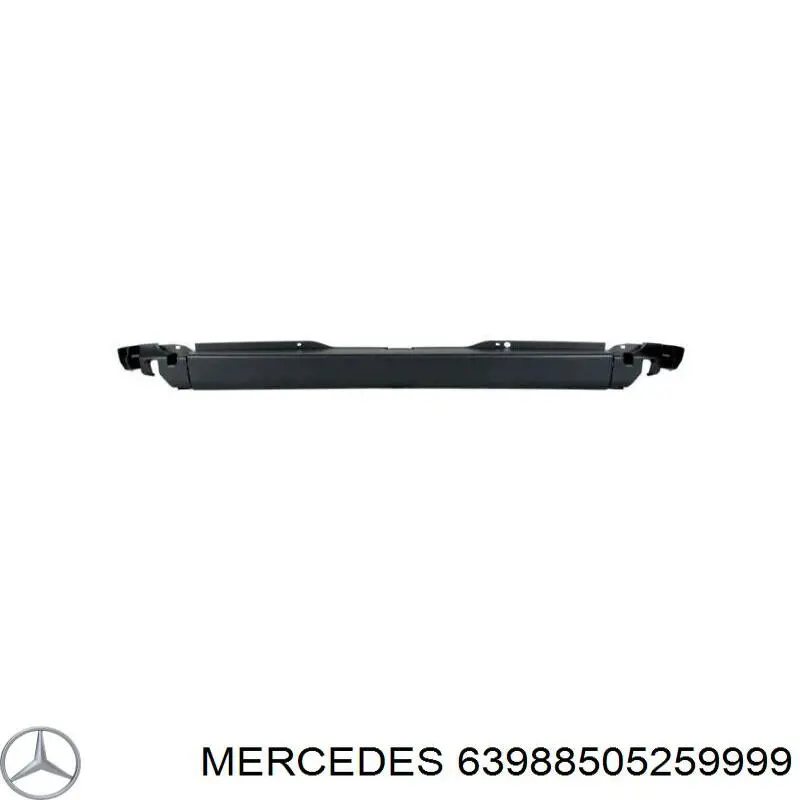 Передний бампер 63988505259999 Mercedes