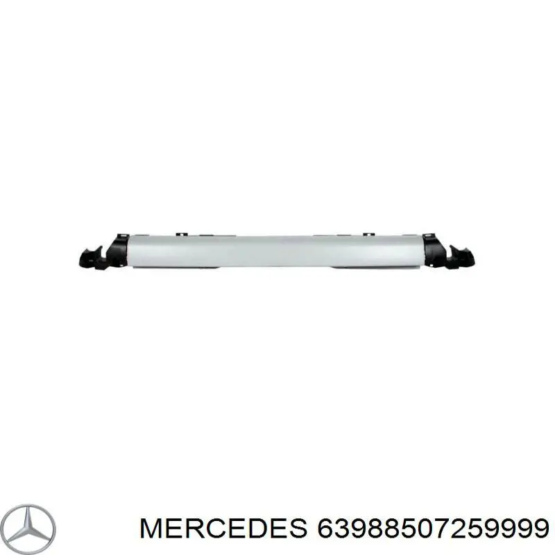 63988507259999 Mercedes pára-choque dianteiro