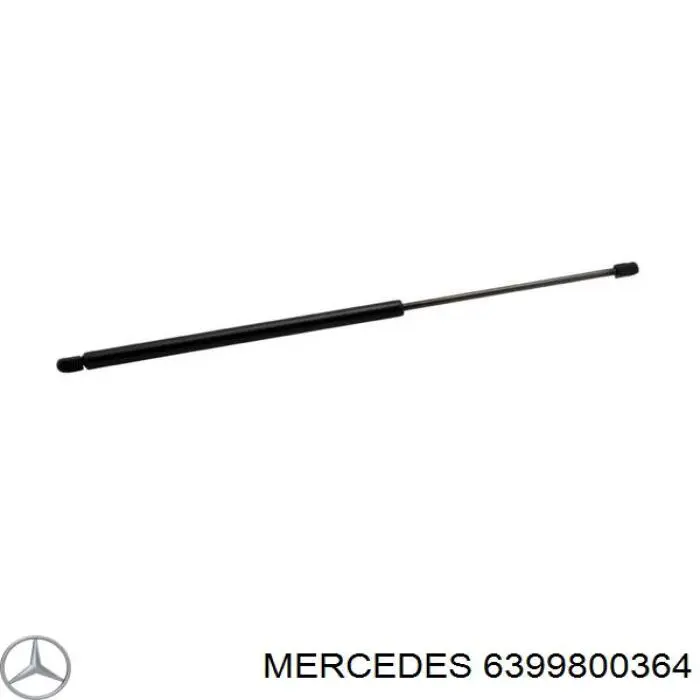 6399800364 Mercedes амортизатор багажника