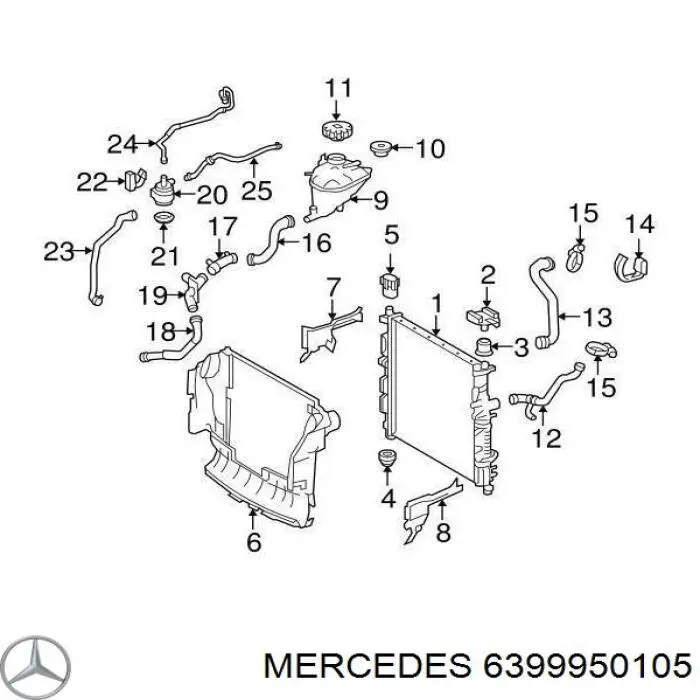  6399950105 Mercedes