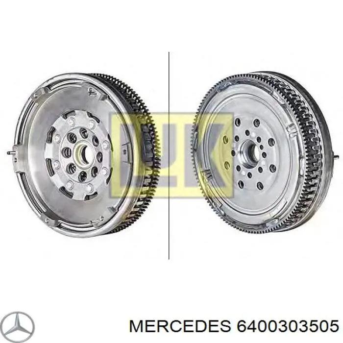 6400303505 Mercedes volante de motor