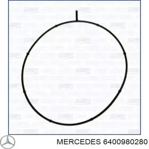 Прокладка всасывающего коллектора Mercedes A6400980280 цена, от 4.08 USD