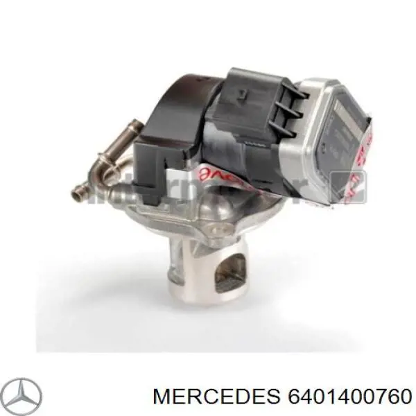 6401400760 Mercedes válvula egr de recirculação dos gases