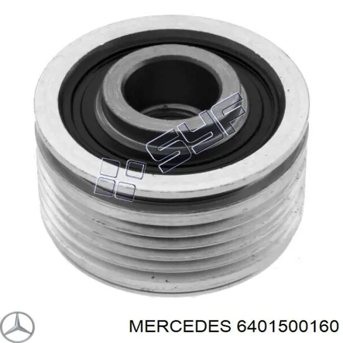 6401500160 Mercedes шкив генератора