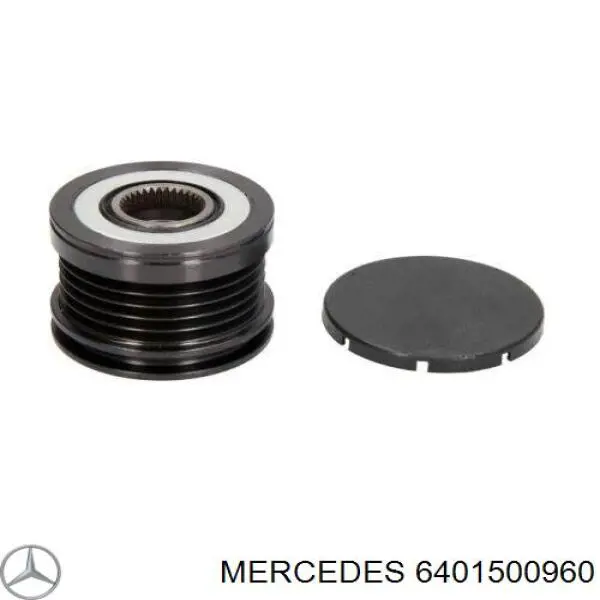 6401500960 Mercedes шкив генератора