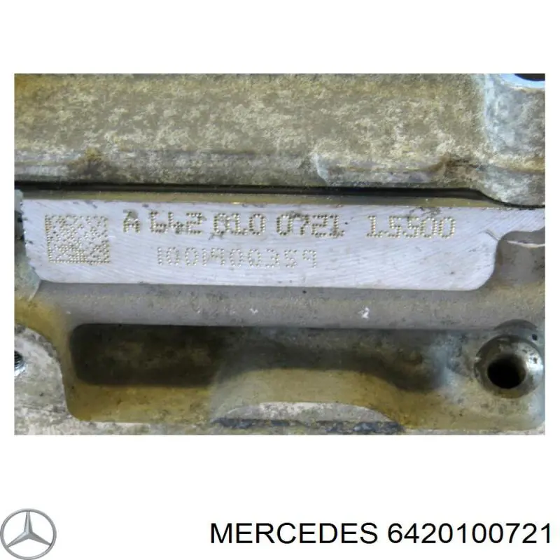 A6420109520 Mercedes Головка блока цилиндров (ГБЦ) левая