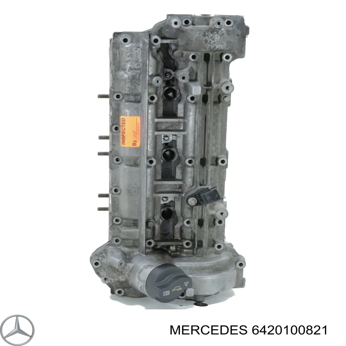 Головка блока цилиндров (ГБЦ), правая Mercedes 6420100821