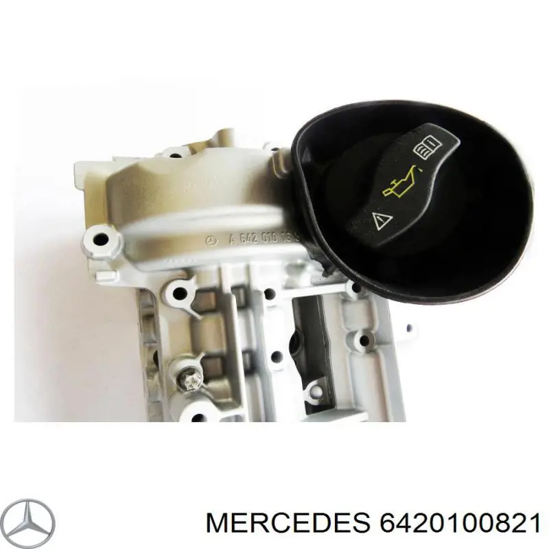 Головка блока цилиндров (ГБЦ), правая на Mercedes ML/GLE (W164)