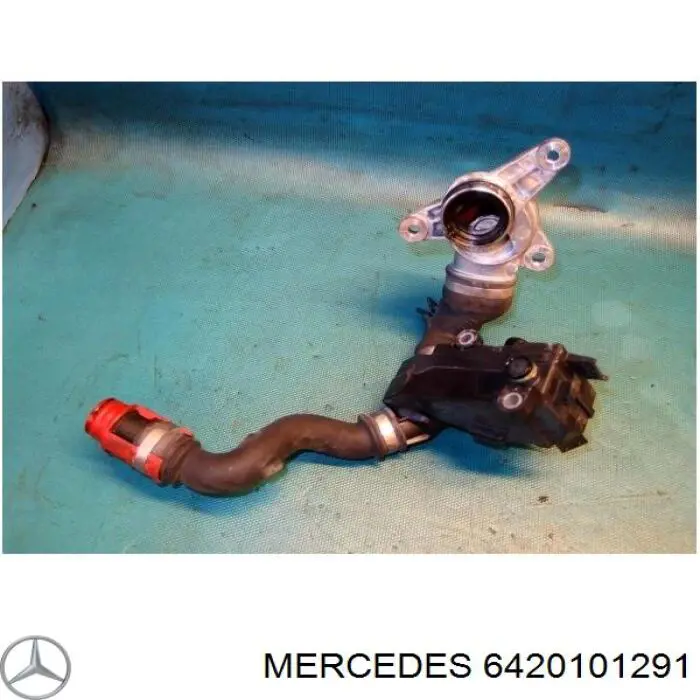 Купить 6420101291 Mercedes Патрубок системы рециркуляции отработавших газов EGR