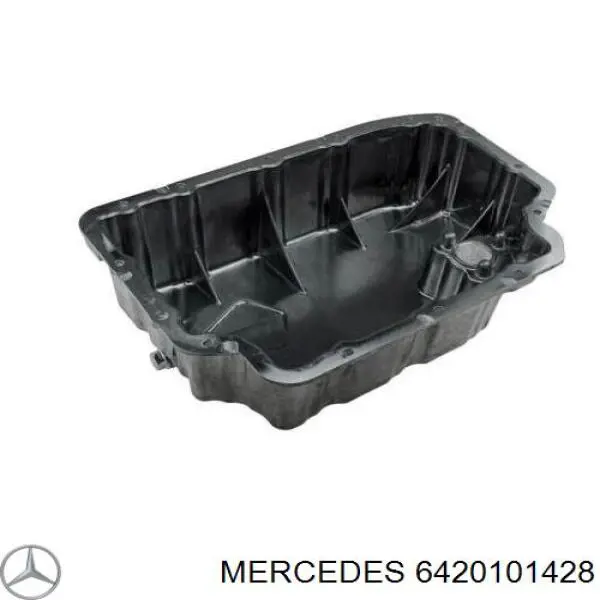 Купить A6420101428 Mercedes Поддон масляный картера двигателя, нижняя часть