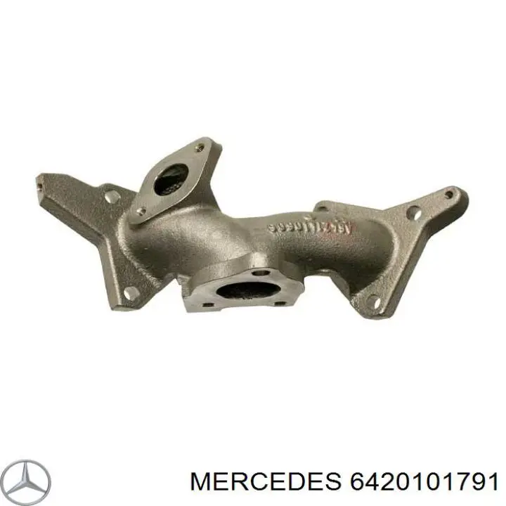 Патрубок системы рециркуляции отработавших газов Mercedes 6420101791 цена, от 86.68 USD