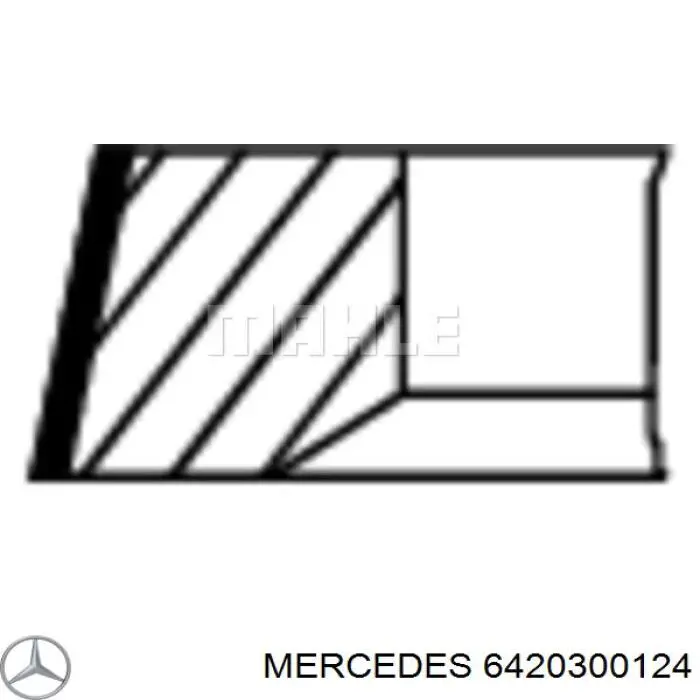 Кольца поршневые A6420300324 Mercedes